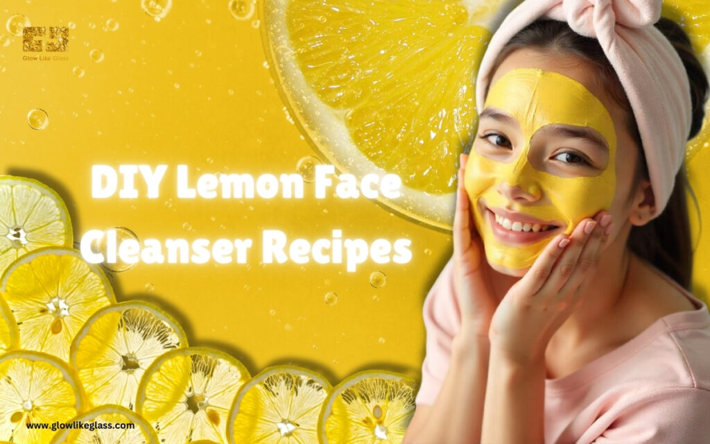 DIY Lemon Face Cleanser Recipes